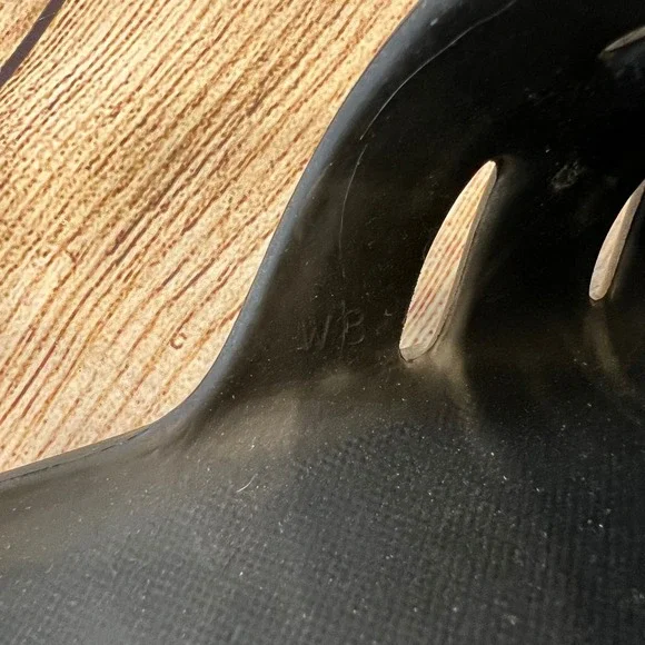 UGG Sport Yeah Black EVA Sandals Detachable Logo Strap Womens Slides 1126811 - Picture 7 of 7